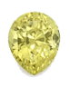 yellow sapphire pear